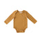 Pehr-Garment Dye Long Sleeve One-Piece-Caramel-1