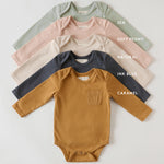 Pehr-Garment Dye Long Sleeve One-Piece-Caramel-4