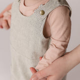 Pehr-Garment Dye Long Sleeve One-Piece-Soft Peony-2