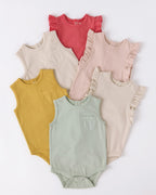 garment dye flutter one piece sand pehr