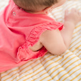 Pehr-Garment Dye Flutter One-Piece-Raspberry-4