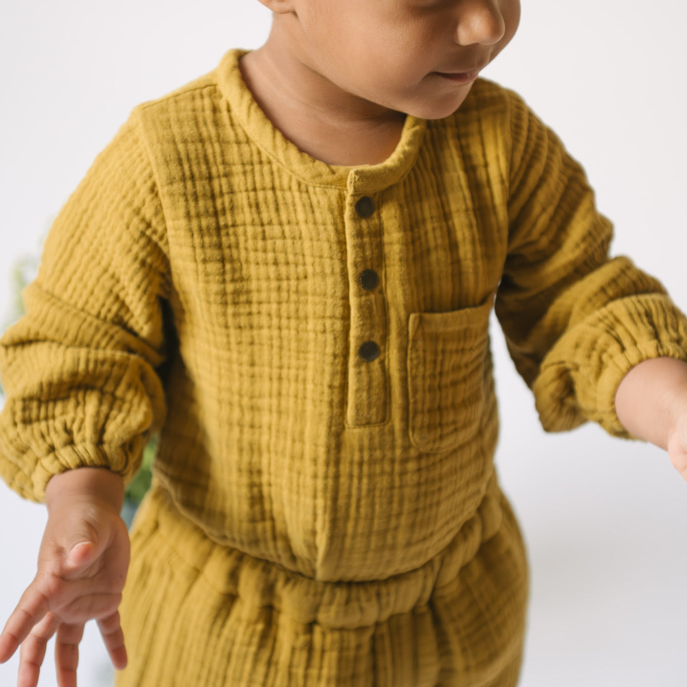 pehr-muslin gauze one piece-dijon-baby-2