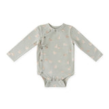 Pehr-The Littles Long Sleeve Kimono One Piece-Hoppy Bunny-Baby-1