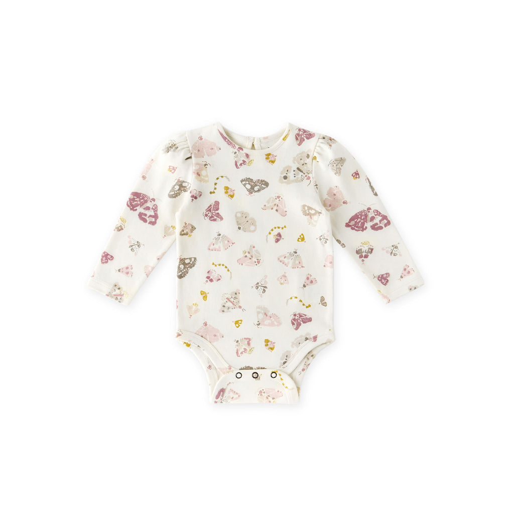 daydreamer long sleeve one piece in pinks pattern pehr 1