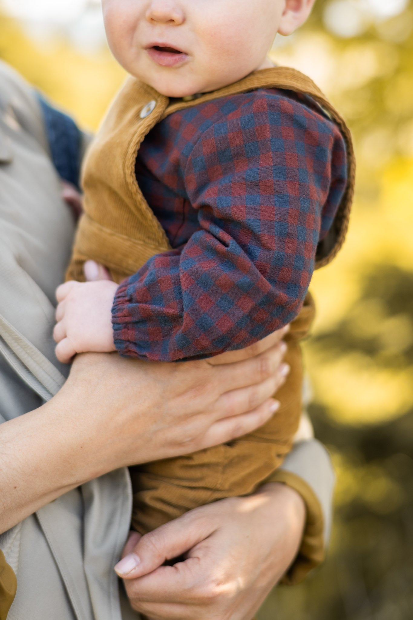 Pehr-Flannel Long Sleeve One Piece-Mulberry/Ink-2