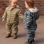Pehr-Sherpa Lined Storm Splash Suit-Moss Stripe-5