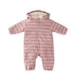 Pehr-Sherpa Lined Storm Splash Suit with Ruffles-Thistle Stripe-1