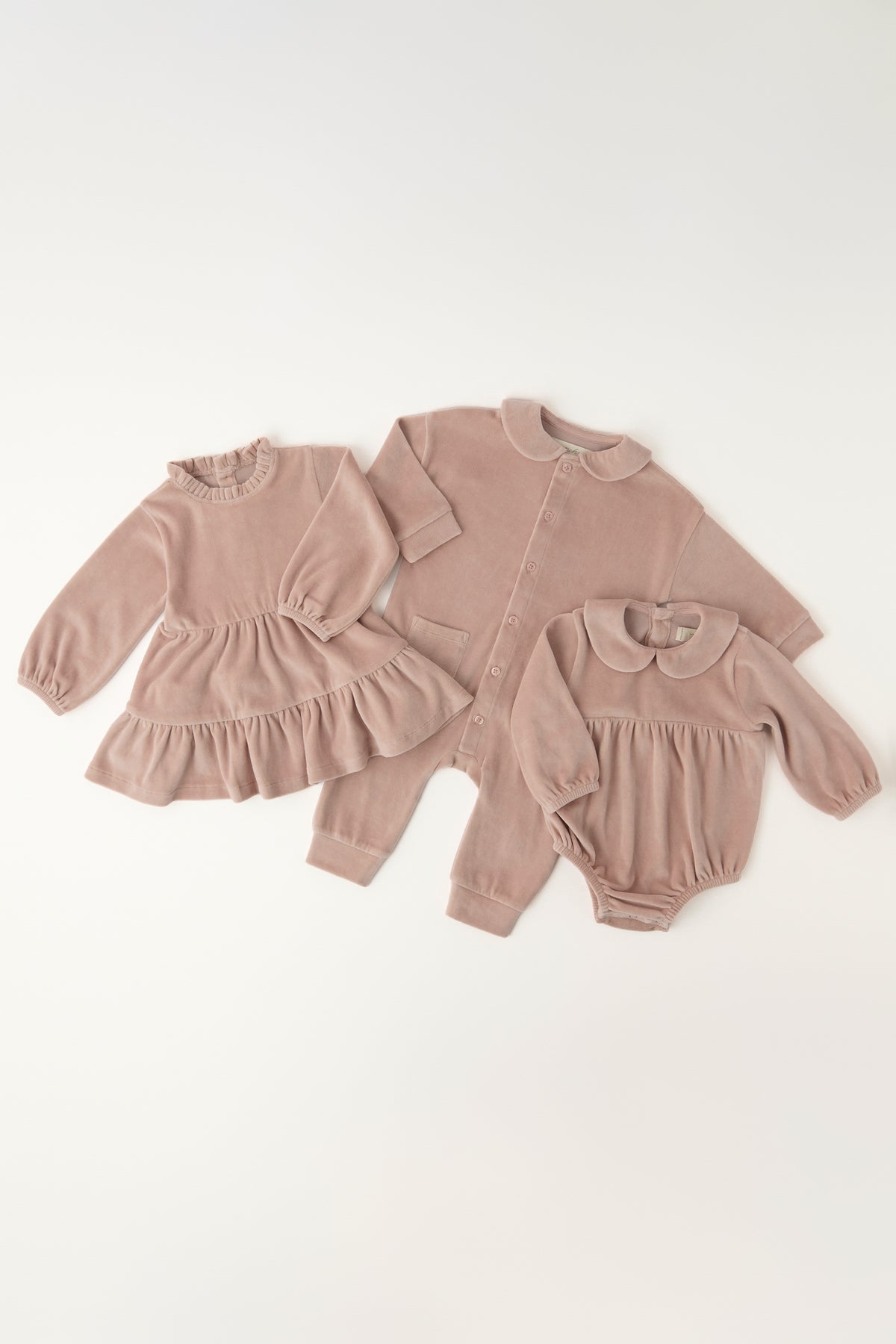 Rose Pink Velour Collection