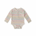 Petit Ski Raglan One-Piece - Snow Patrol- Front
