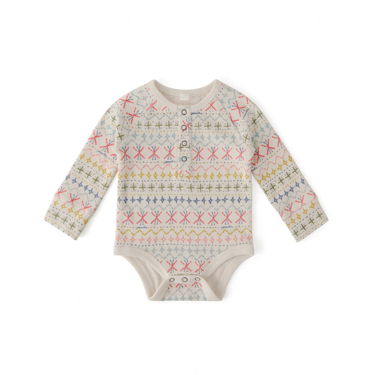 Petit Ski Raglan One-Piece - Snow Patrol- Front