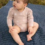 Essentials Puff Sleeve One Piece- Pretty in Polka - On Model- Front