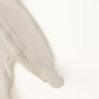 Cloud Baby Suit - Natural- Footed- Zipper