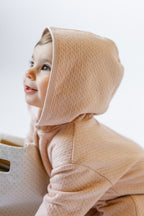 Cloud Baby Suit - Blush- Baby - Hood On