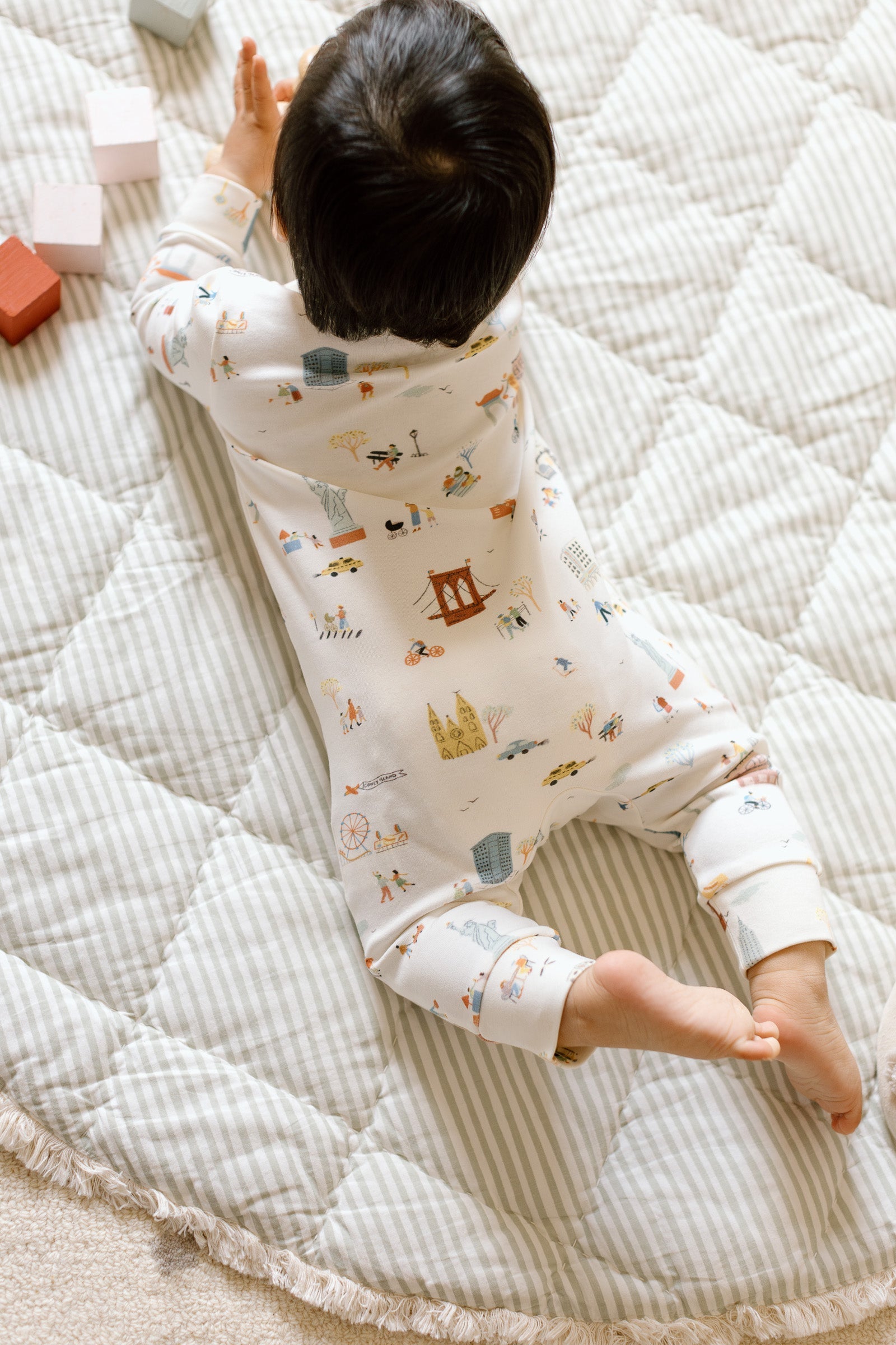 Kimono Romper - Explore New York