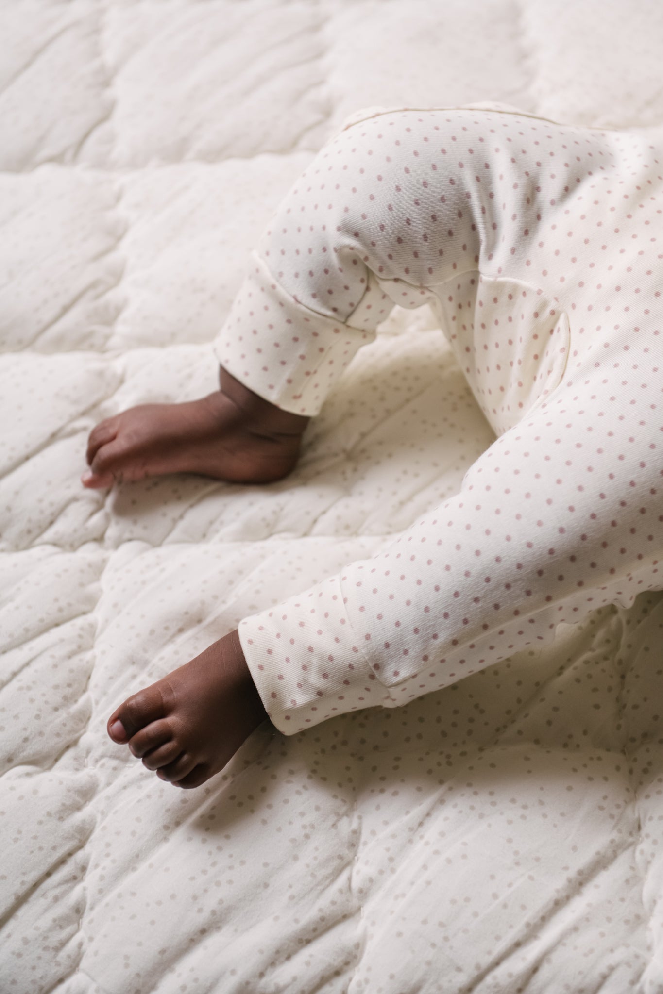 Kimono Romper - Pin Dot Peony