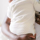 Kimono Romper - Pin Dot Peony