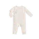 Kimono Romper - Pin Dot Pebble