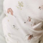 Placket Romper - On the Farm