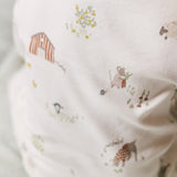 Placket Romper - On the Farm