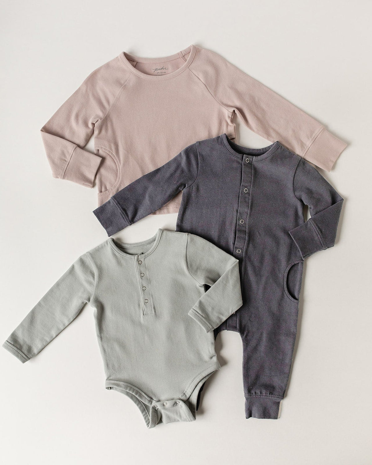 baby essentials romper fountain blue