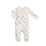 Henley Patch Pocket Romper - Field Work