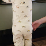 Henley Patch Pocket Romper - Field Work