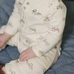 Henley Patch Pocket Romper - Field Work