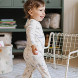 Henley Patch Pocket Romper - Life Aquatic