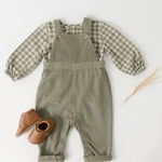 Corduroy Overall - Sage