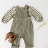 Corduroy Overall - Sage