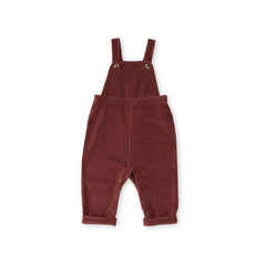 corduroy overall mulberry in reds pattern