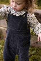 corduroy overall ink blue