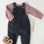 Corduroy Overall - Ink Blue