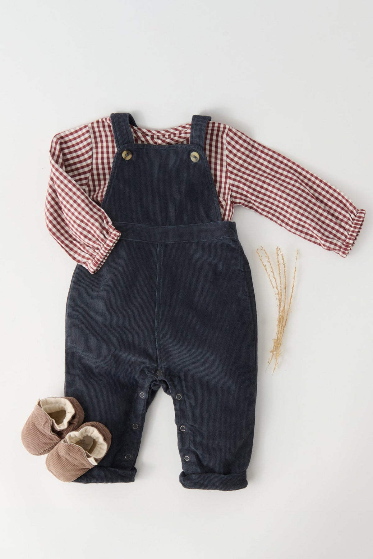 corduroy overall ink blue