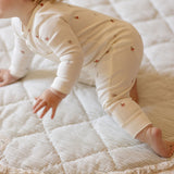 Henley Romper - Tiny Turnip