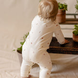 Henley Romper - Tiny Turnip