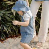 Short Romper - Chambray