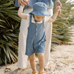 Short Romper - Chambray