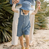 Short Romper - Chambray