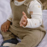 Teddy Fleece Overall - Moss