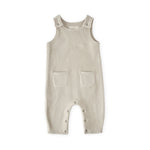 Teddy Fleece Overall - Stone