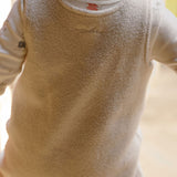 Teddy Fleece Overall - Stone