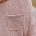 Teddy Fleece Overall - Rose Pink