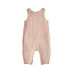 Teddy Fleece Overall - Rose Pink