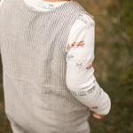 Railroad Baby Overall - Railroad Stripe
