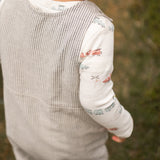 Railroad Baby Overall - Railroad Stripe