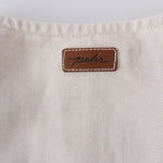 Vintage Twill Toddler Puff Sleeve Jumpsuit - Natural