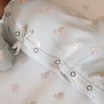 baby the littles kimono romper hoppy bunny
