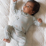 baby the littles kimono romper hoppy bunny