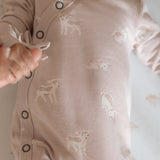 baby the littles kimono romper dear lamb